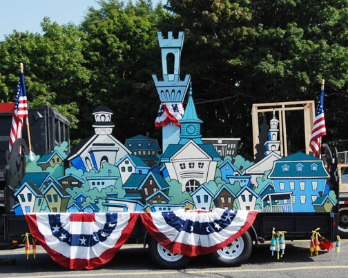 Provincetown of Chamber's Parade Float ~ Photo by David Dunlap